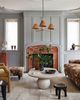 Anthropologie Delphine Rattan Chandelier - 11