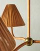 Anthropologie Delphine Rattan Chandelier - 4