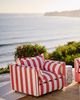 Anthropologie Denver Sunbrella Stripe Outdoor Chair - 1