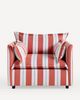 Anthropologie Denver Sunbrella Stripe Outdoor Chair - 4