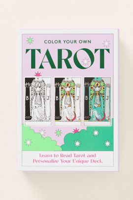 Anthropologie DIY Color Your Own Tarot Cards