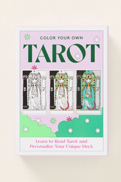 Anthropologie DIY Color Your Own Tarot Cards