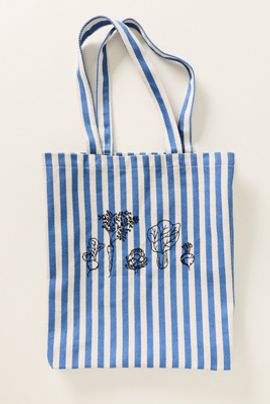 Anthropologie DIY Market Tote Bag Embroidery Kit