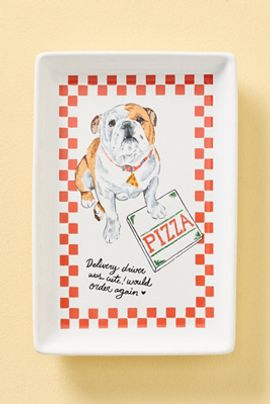 Anthropologie Dog Hobbies Trinket Dish