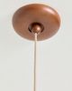 Anthropologie Dumpling Wood Semi-Flush Mount Pendant Light - 4