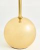 Anthropologie Edie Round Antique Brass Table Lamp Base - 3