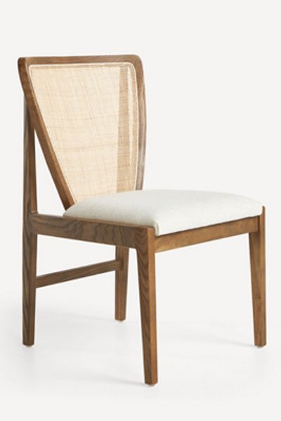 Anthropologie Eloise Cane Dining Chair