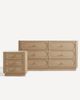 Anthropologie Evers Linen Six-Drawer Dresser - 3