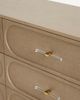 Anthropologie Evers Linen Six-Drawer Dresser - 4