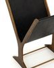 Anthropologie Feldman Leather Sling Magazine Rack - 9