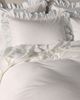 Anthropologie Fera Cotton Embroidered Sateen Duvet - 2