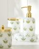 Anthropologie Flower Glass Bath Soap Pump - 2