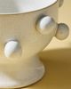 Anthropologie Footed Stoneware Vessel - 2