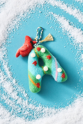 Anthropologie Forest Friends Monogram Ornament - Thumbnail 2