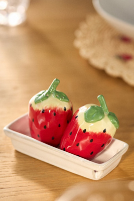 Anthropologie Foster Icon Salt & Pepper Shakers