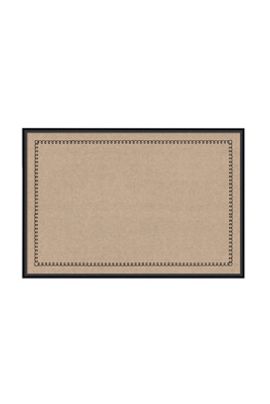 Anthropologie Framed Black Scalloped Edge Pinboard