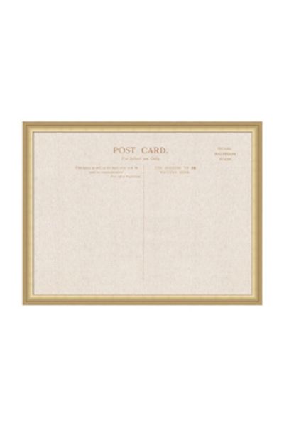 Anthropologie Framed Vintage Post Card Pinboard
