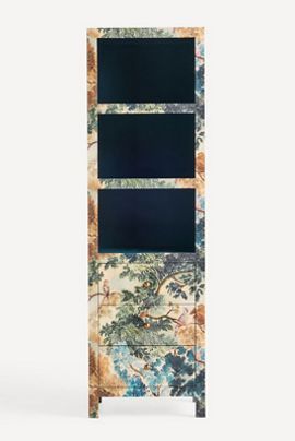 Anthropologie Hale Canvas Bath Cabinet