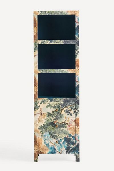 Anthropologie Hale Canvas Bath Cabinet
