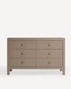 Anthropologie Hale Canvas Six-Drawer Dresser - 2