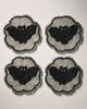 Anthropologie Halloween Beaded Coasters, Set of 4 - 1