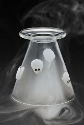 Anthropologie Halloween Icon Stemless Martini Glass