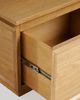 Anthropologie Halstead Oak Storage 43" Coffee Table - 5