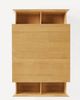 Anthropologie Halstead Oak Storage 43" Coffee Table - 7