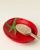 Anthropologie Handpainted Tomato Spoon Rest - 1