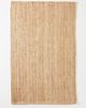 Anthropologie Handwoven Jute Lorne Rectangle Rug - 1
