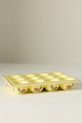 Anthropologie Harmonie Stoneware Egg Crate