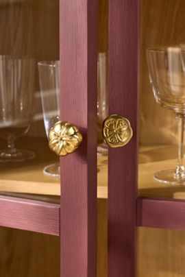 Anthropologie Harvest Brass Knob, Set of 2