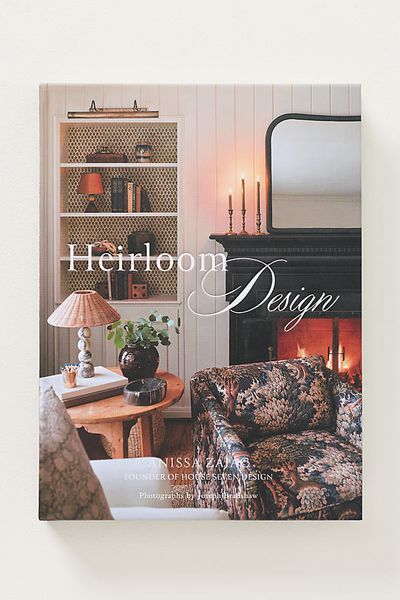 Anthropologie Heirloom Design Hardcover Coffee Table Book