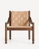 Anthropologie Hollis Woven Rattan Accent Chair - 2