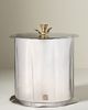 Anthropologie Hotel Bar Stainless Steel Ice Bucket - 1