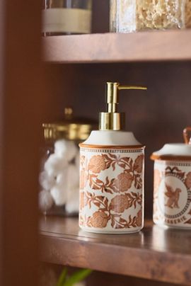 Anthropologie Hotel Ceramic Soap Pump