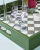 Anthropologie Hotel Lacquer Checkered Tray - 2