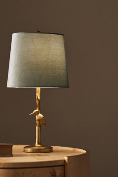 Anthropologie Icon Hummingbird Table Lamp