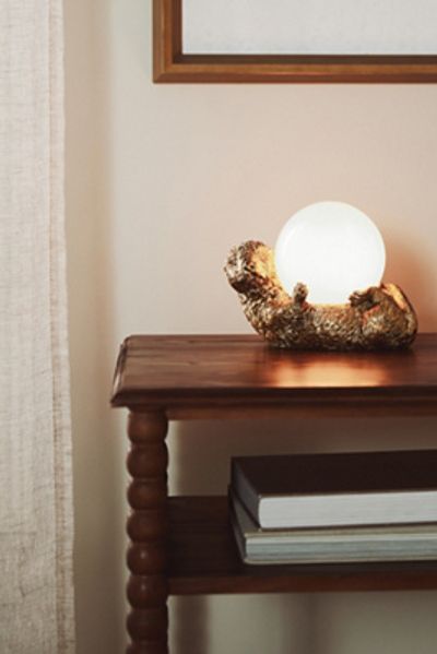 Anthropologie Icon Otter Table Lamp