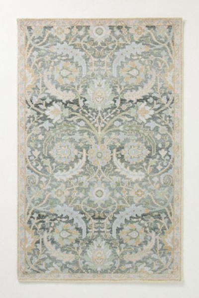 Anthropologie Illaria Easy Care Printed Rug