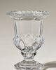 Anthropologie Iris Pressed Glass Vase - 2