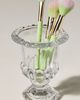 Anthropologie Iris Pressed Glass Vase - 3