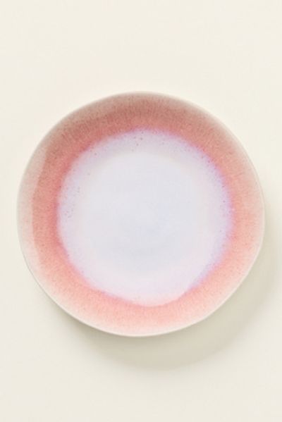 Anthropologie Jasper Portuguese Reactive Stoneware Dinner Plates, Set of 4