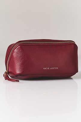 Anthropologie Katie Loxton Fold-Out Mirror Makeup Bag