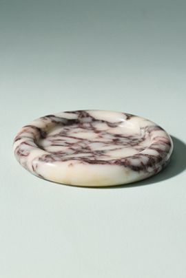 Anthropologie Lauren Elizabeth Calacatta Marble Catchall Tray