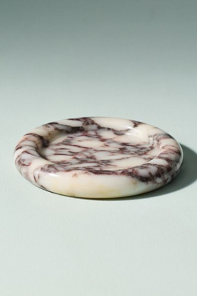 Anthropologie Lauren Elizabeth Calacatta Marble Catchall Tray