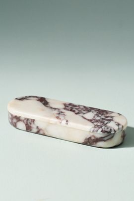 Anthropologie Lauren Elizabeth Calacatta Marble Pill Dish