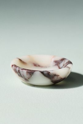 Anthropologie Lauren Elizabeth Calacatta Marble Trinket Dish