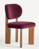Anthropologie Leah Velvet Dining Chair - 1