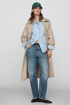 Anthropologie LEE High-Rise Relaxed Straight-Leg Jeans